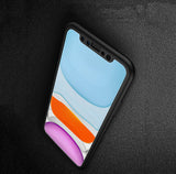 Apple iPhone 11 360 Grad Schutz Schwarze Hülle