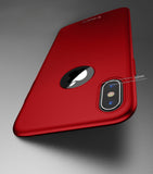 Apple iPhone XS 360 Rote Hülle