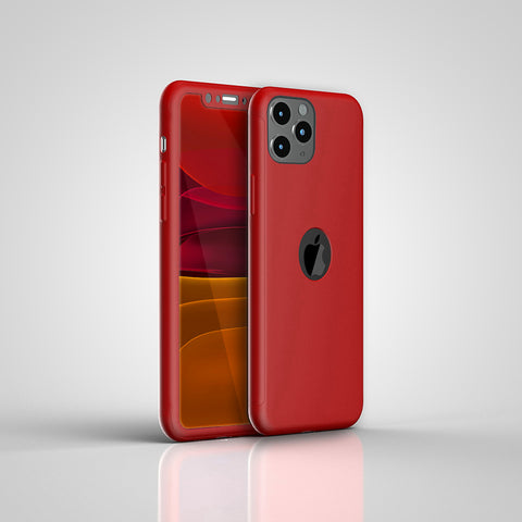 Apple iPhone 11 Pro Max 360 Rote Hülle