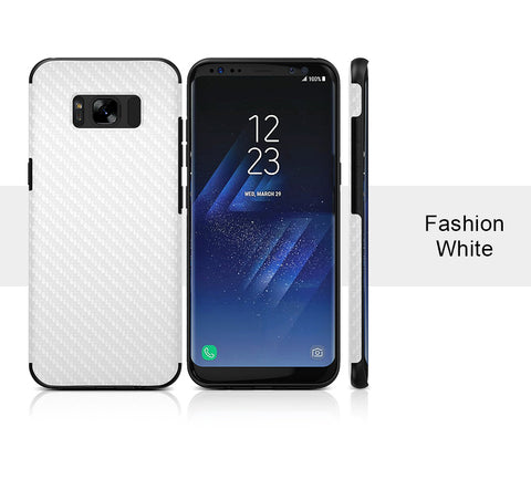 Samsung Galaxy S8 Kohlenstoff-Silikon Hülle